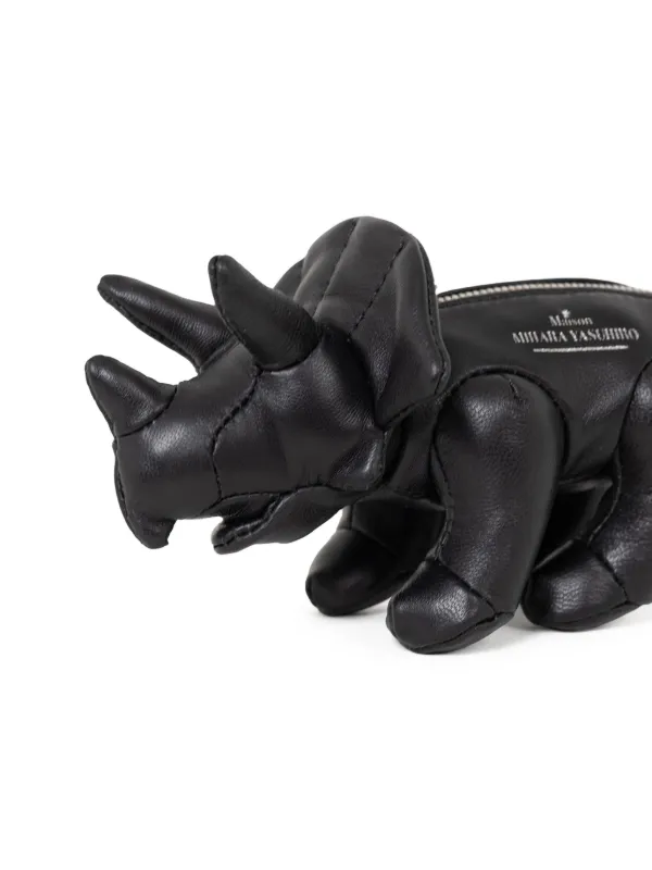 Maison MIHARA YASUHIRO Mini Triceratops Shoulder Bag | Black