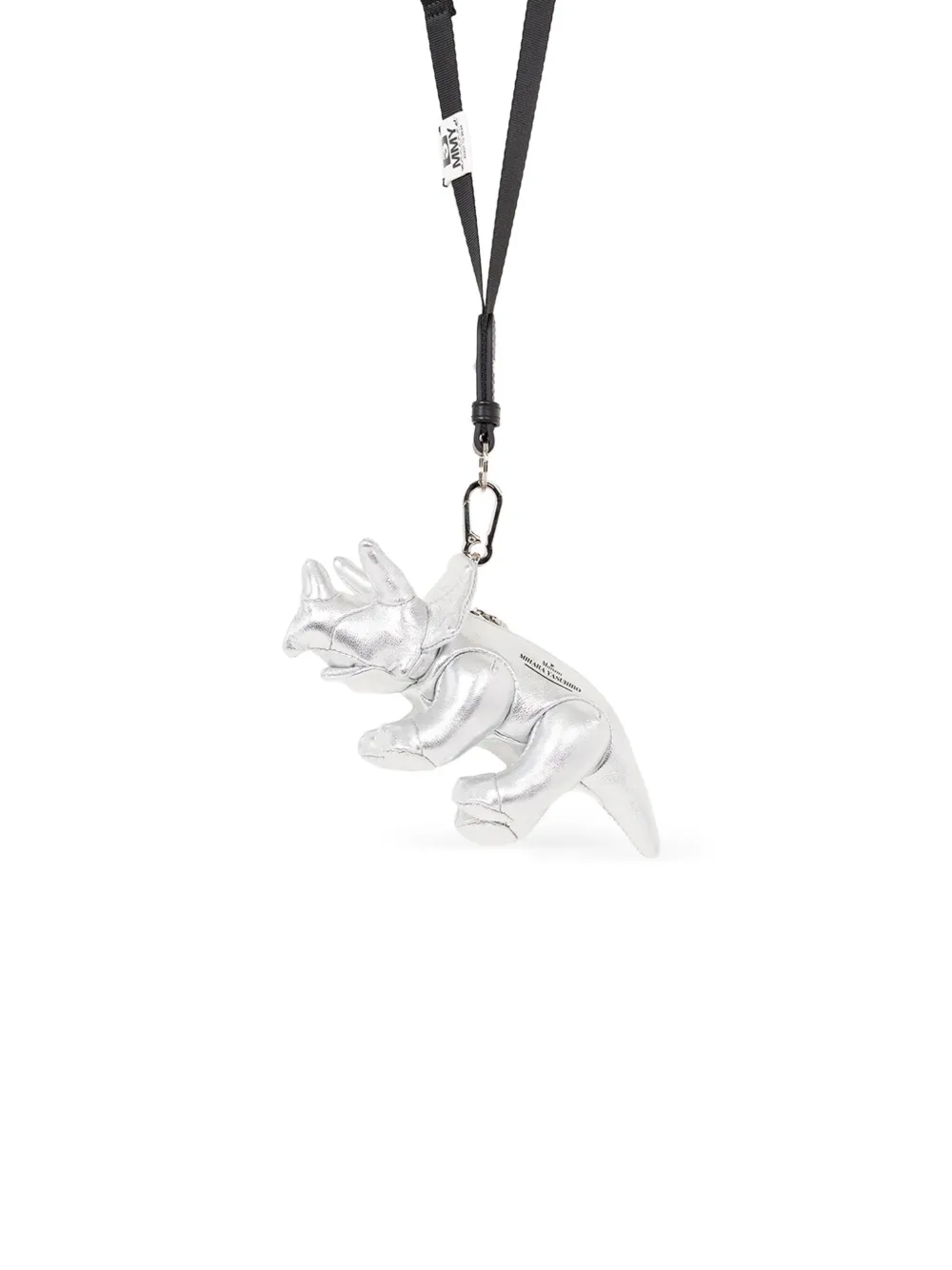 Maison MIHARA YASUHIRO Triceratops kleine schoudertas Zilver