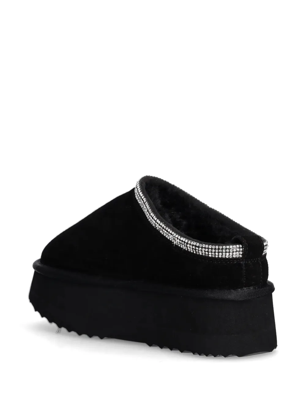 LIU JO suede slippers Black