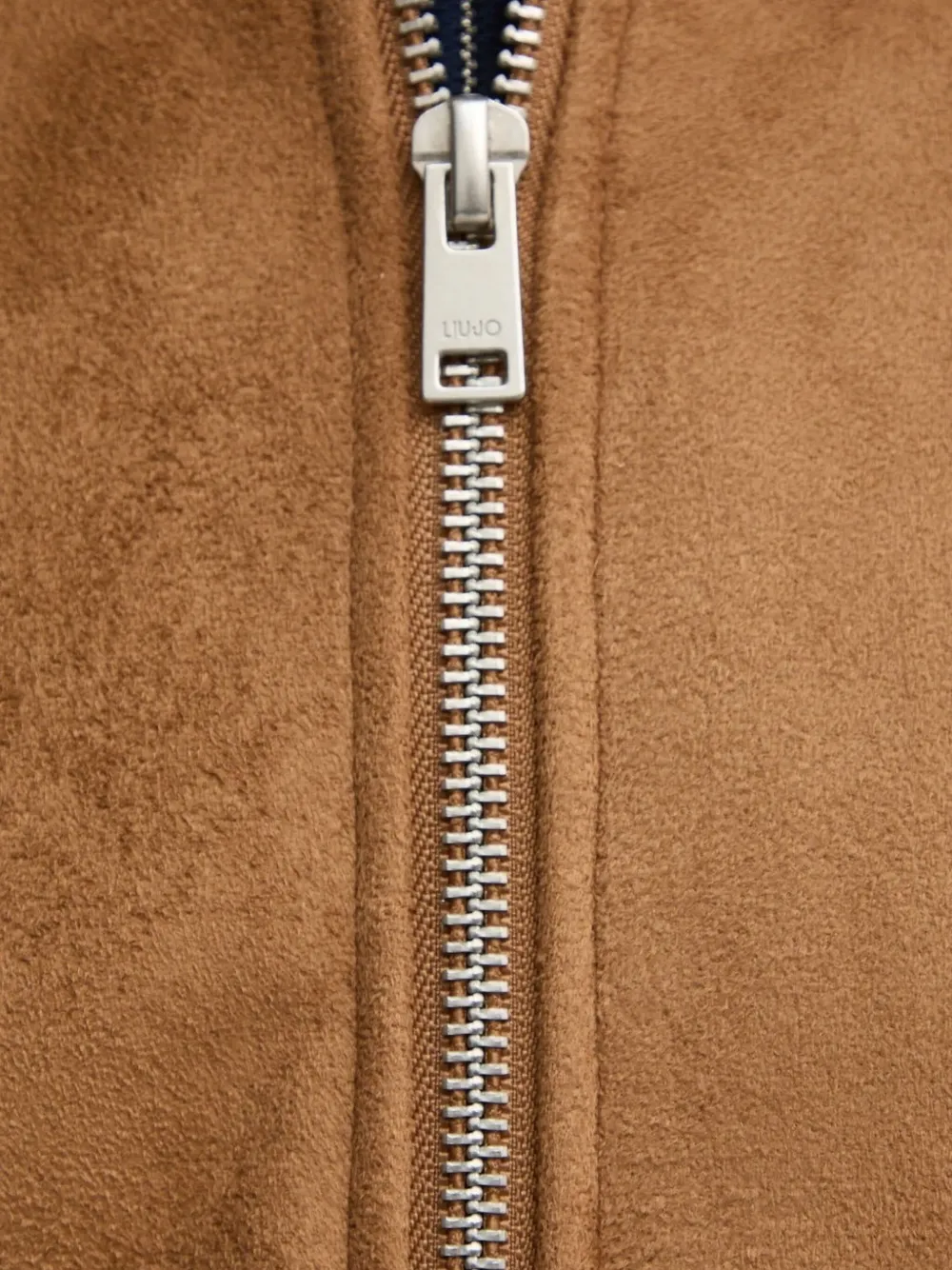LIU JO sherpa-collar jacket Bruin