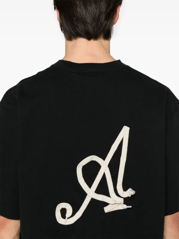 【関税込み】Axel Arigato ブラック Laced Tシャツ A3002001_4.jpg