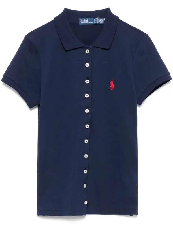 Polo Ralph Lauren ボタンポロシャツ ネイビー Polo Ralph Lauren ポロポニー シャツ | ブルー | FARFETCH JP