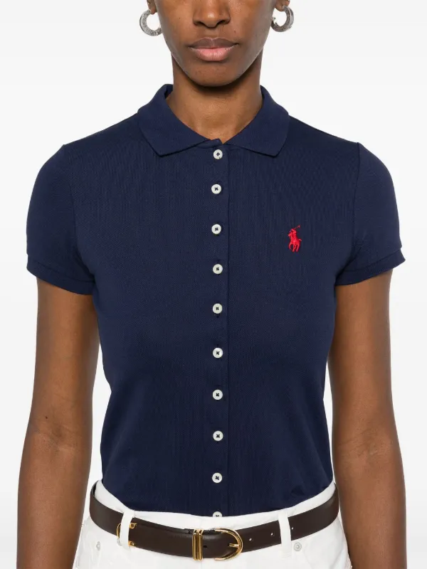 Polo Ralph Lauren ボタンポロシャツ ネイビー Polo Ralph Lauren ポロポニー シャツ | ブルー | FARFETCH JP