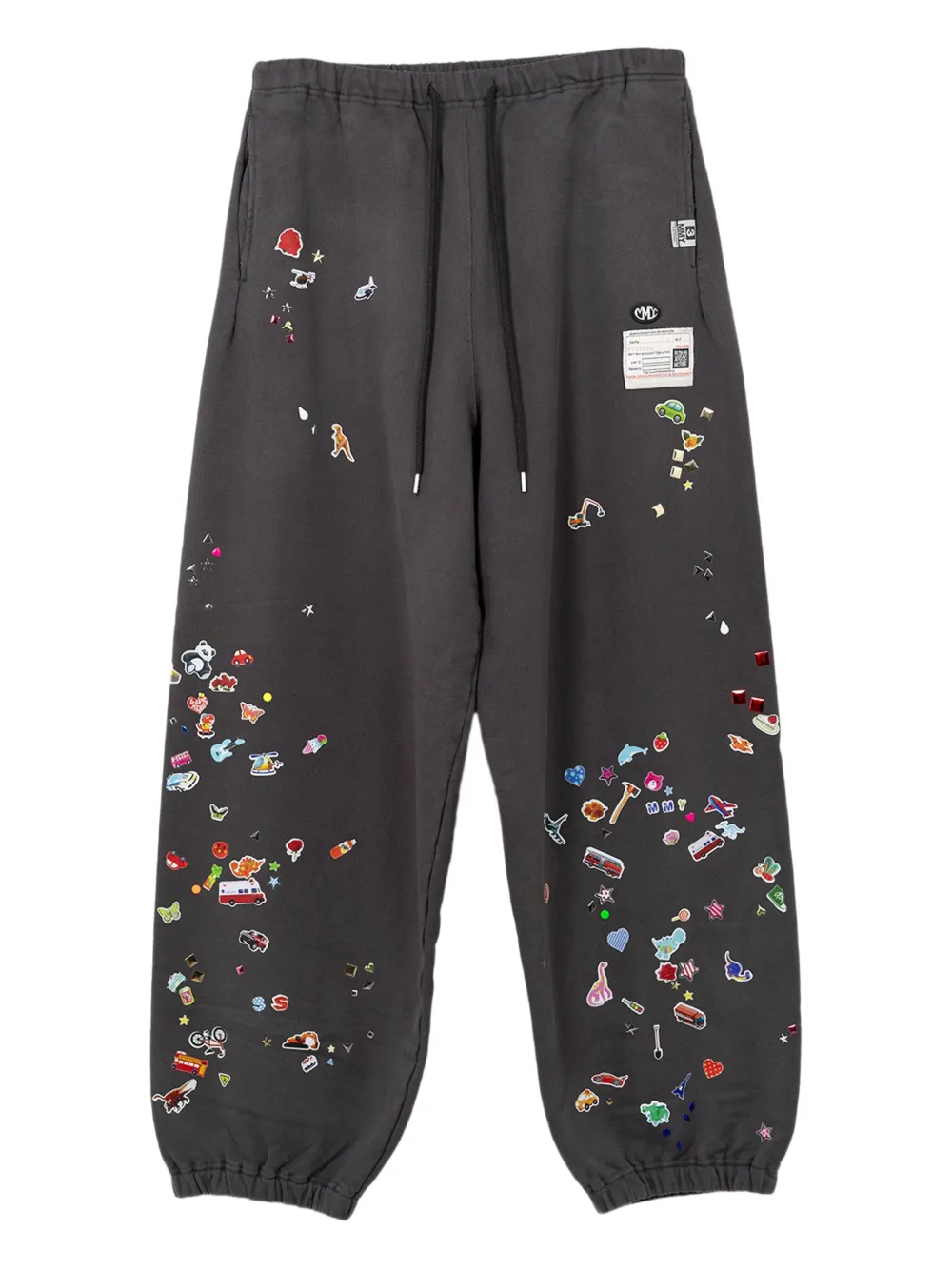 Maison MIHARA YASUHIRO joggers bordados | negro | Image 1