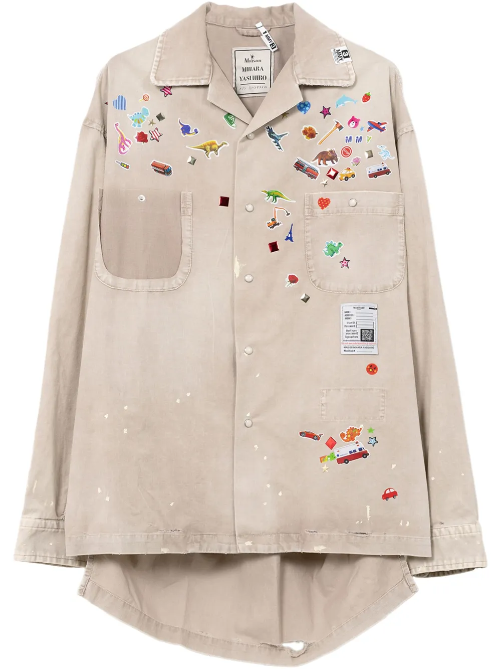 patch-detail shirt