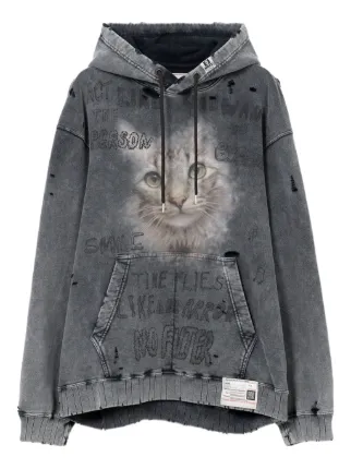 MIHARA YASUHIRO♡ BLEACHED HOODIE Maison MIHARA YASUHIRO(メゾンミハラヤスヒロ) - BLEACHED