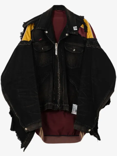 Maison MIHARA YASUHIRO layered denim jacket