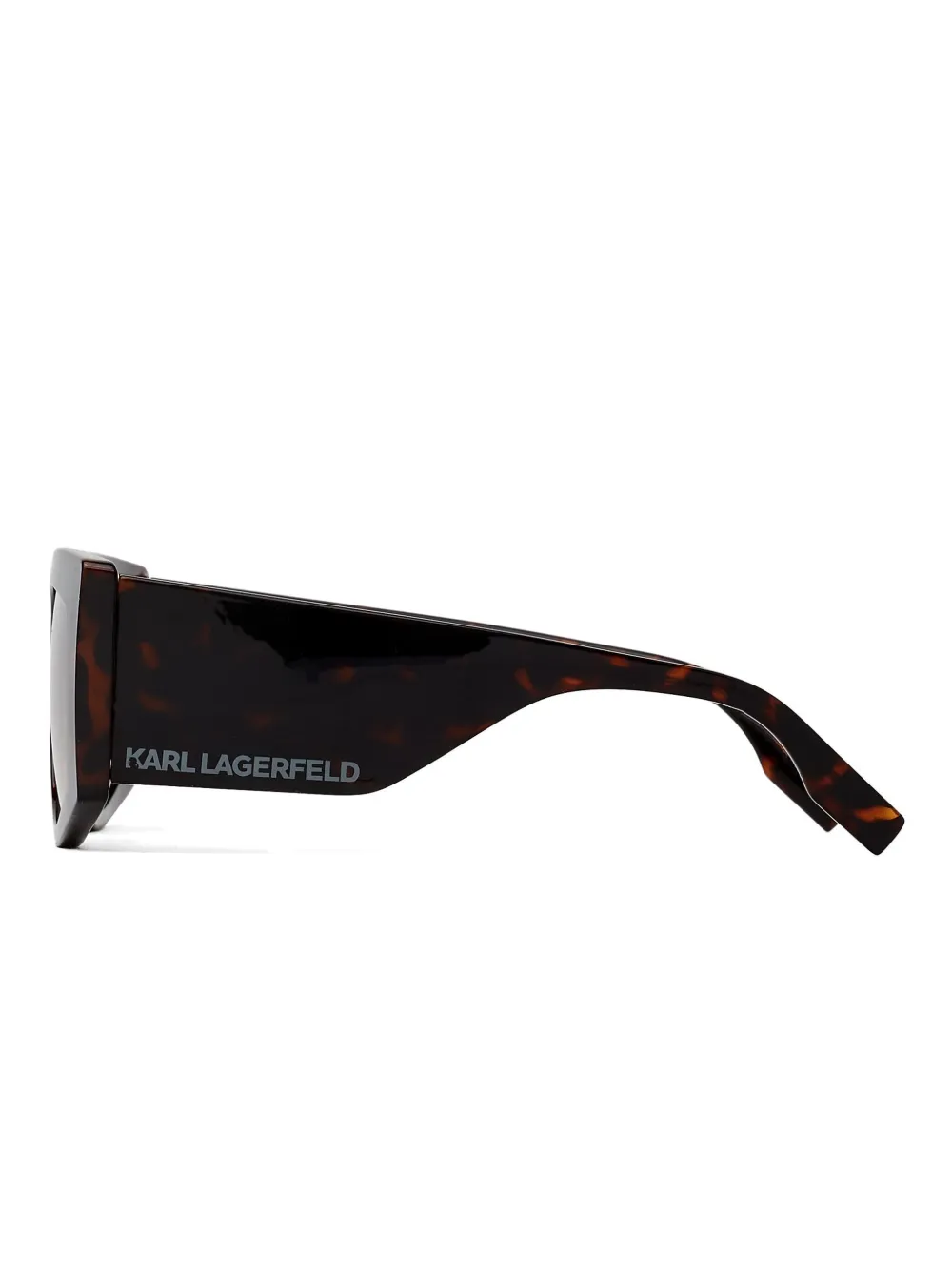 Karl Lagerfeld Zonnebril met logo Bruin