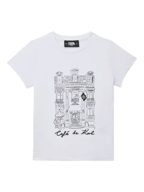 Karl Lagerfeld Kids playera Karl Café