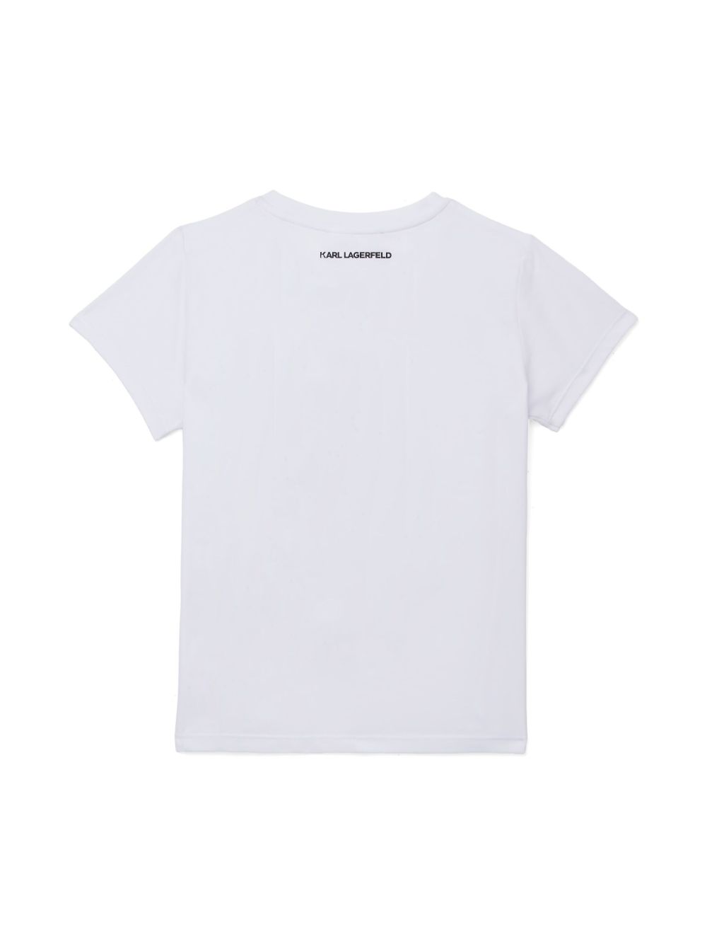 Karl Lagerfeld Kids Karl Café T-shirt met korte mouwen - Wit