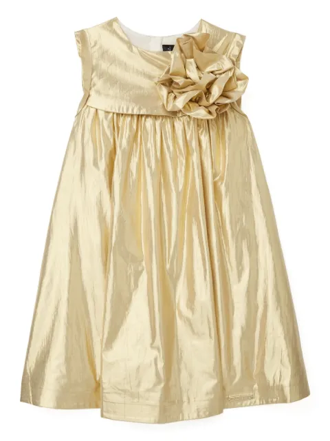 Karl Lagerfeld Kids floral-appliqué dress