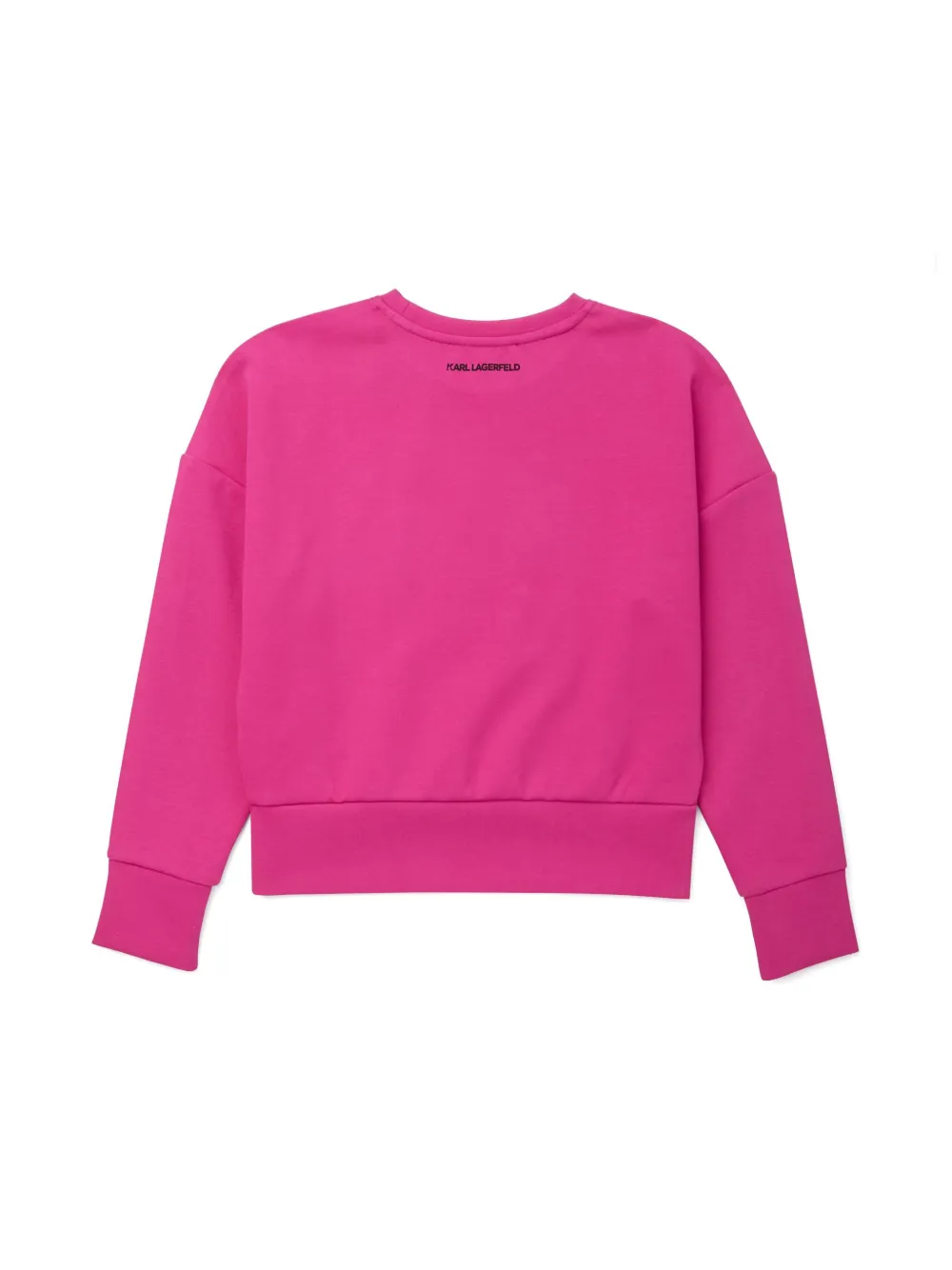 Karl Lagerfeld Kids Ikonik Karl sweater - Roze