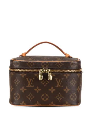 Louis Vuitton Pre-Owned 2019 モノグラム ニース ミニケース バニティ 