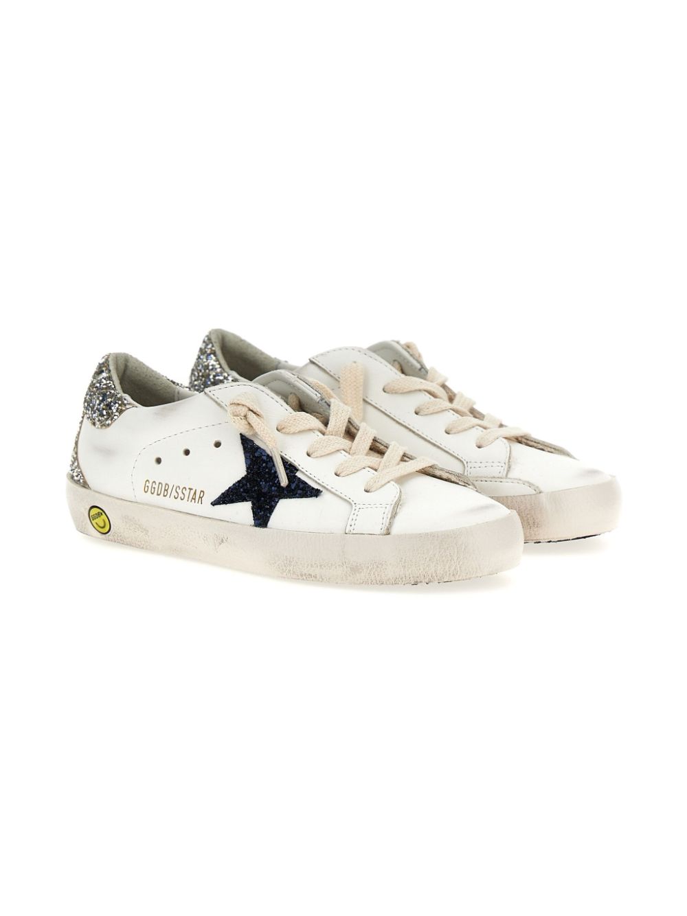 Golden Goose Kids Super-Star sneakers Wit