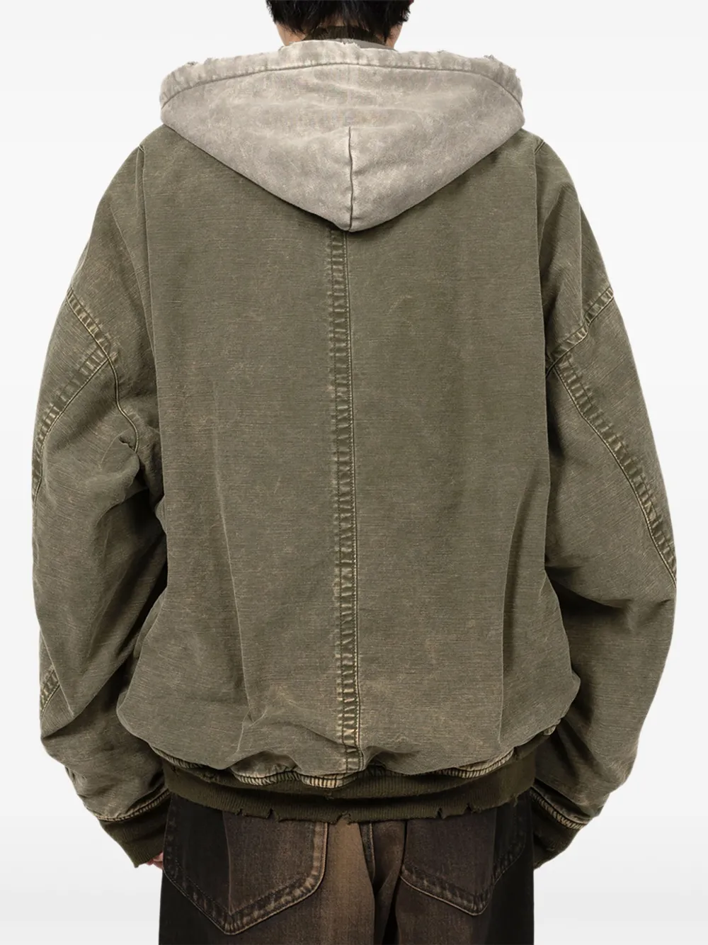 Maison MIHARA YASUHIRO Double Layered Flight Jacket | Green
