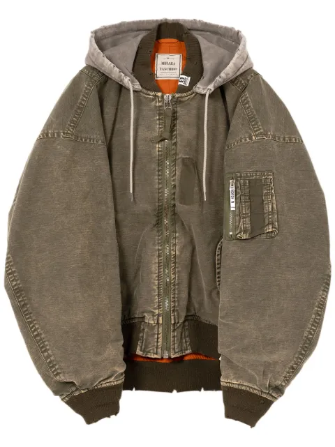 Maison MIHARA YASUHIRO double layered flight jacket