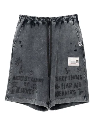 すぐ届く! [メゾンミハラヤスヒロ] Bleached Shorts Maison MIHARA YASUHIRO ONLINE STORE（ミハラヤスヒロ