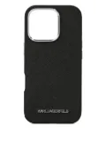 Karl Lagerfeld crystal-embellished iPhone 16 Pro case - Black