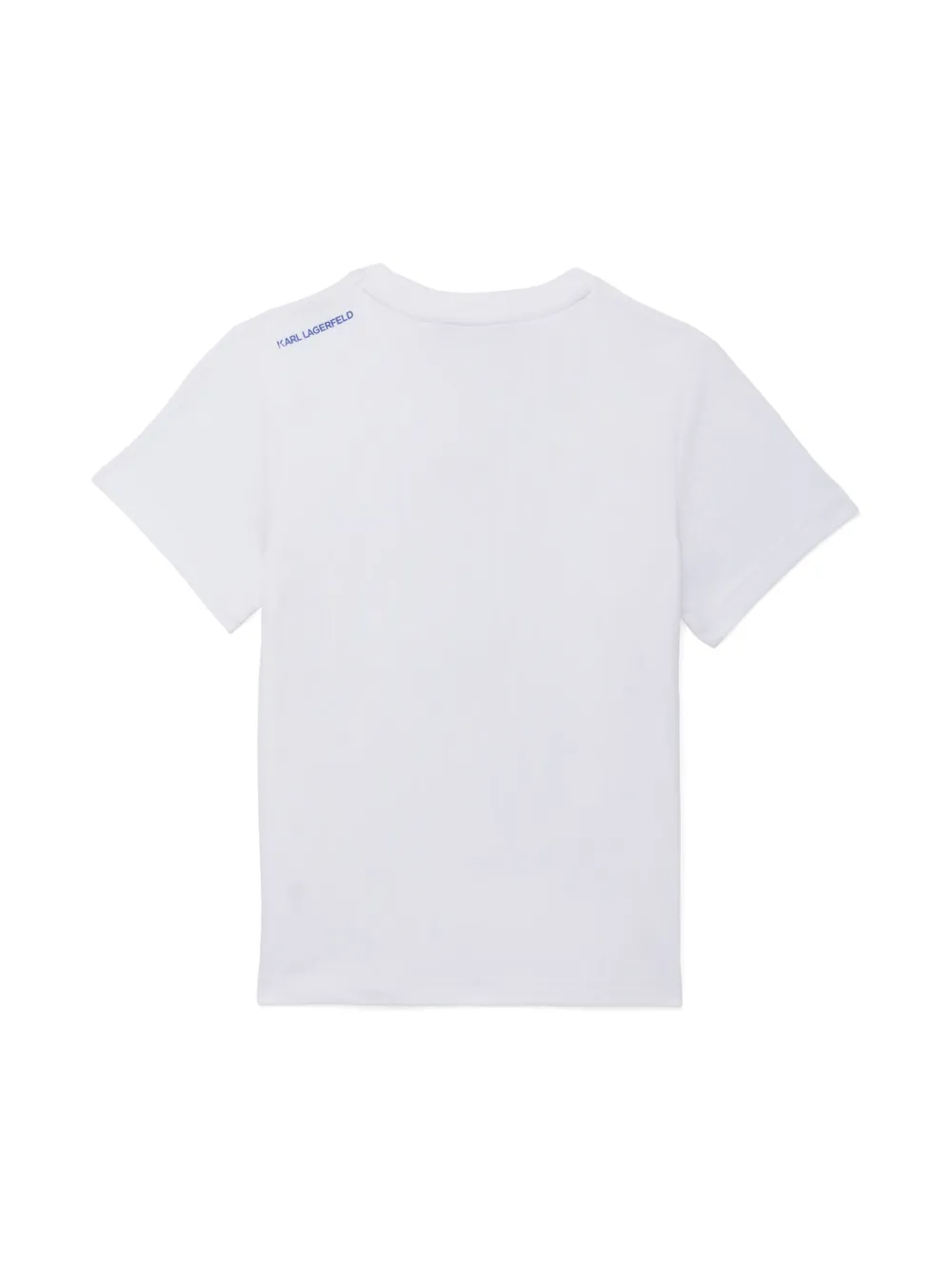 Karl Lagerfeld Kids T-shirt met print - Wit