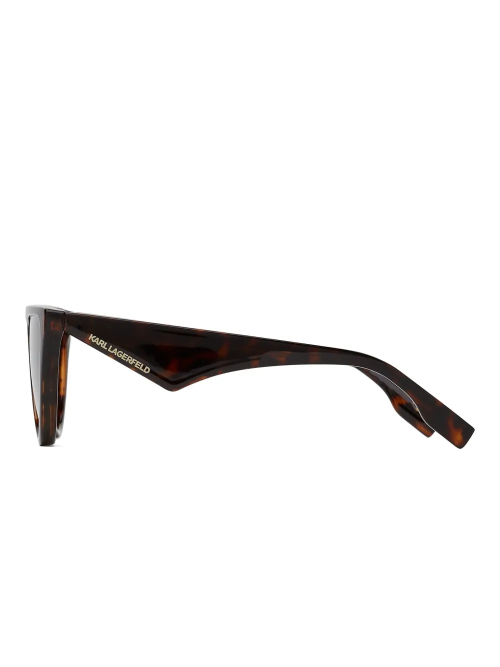 Karl Lagerfeld Signature zonnebril Bruin