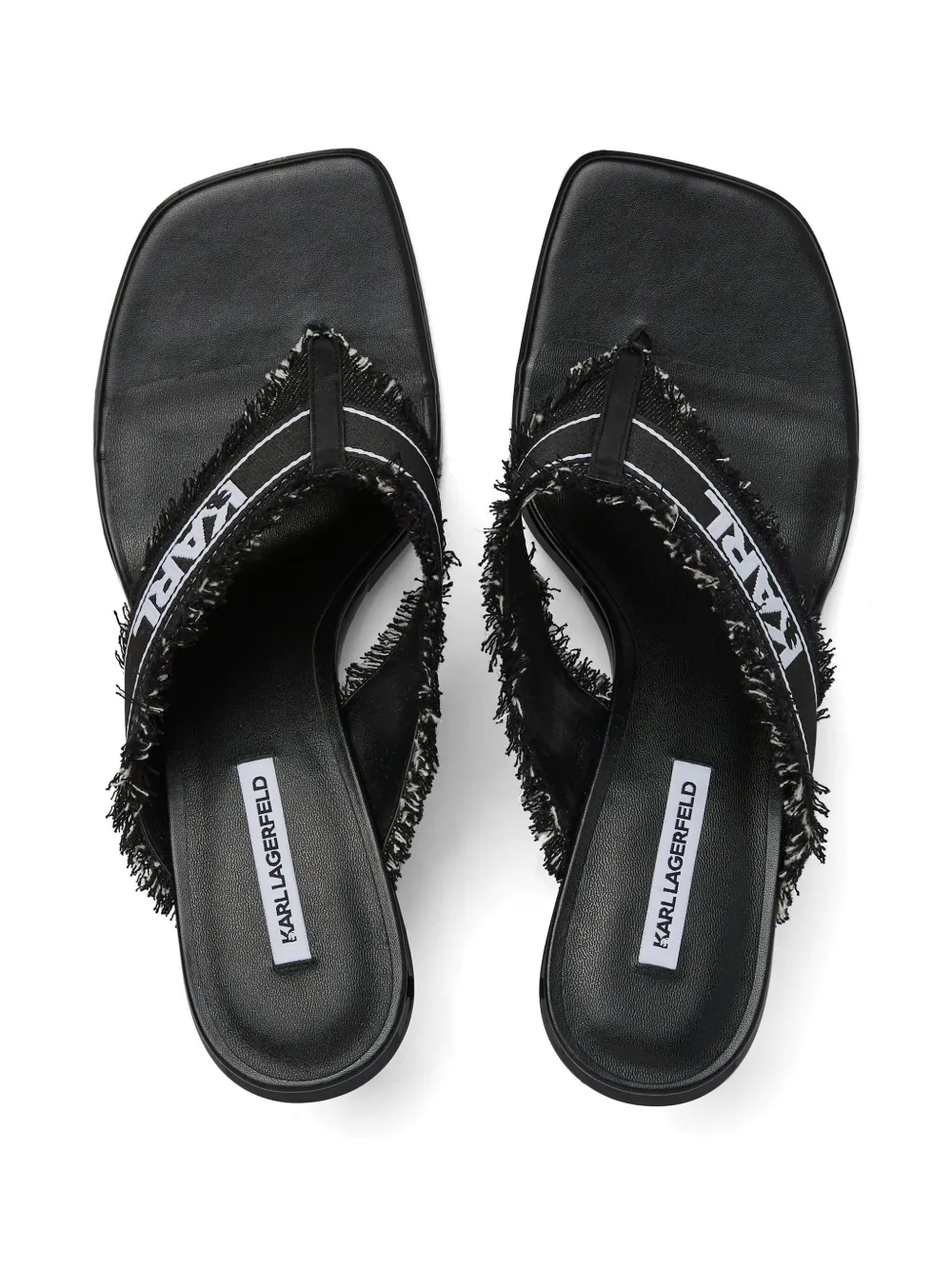 Karl Lagerfeld Jeans Panache sandals Black