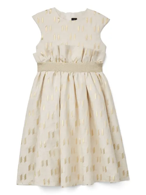 Karl Lagerfeld Kids logo-embroidered dress