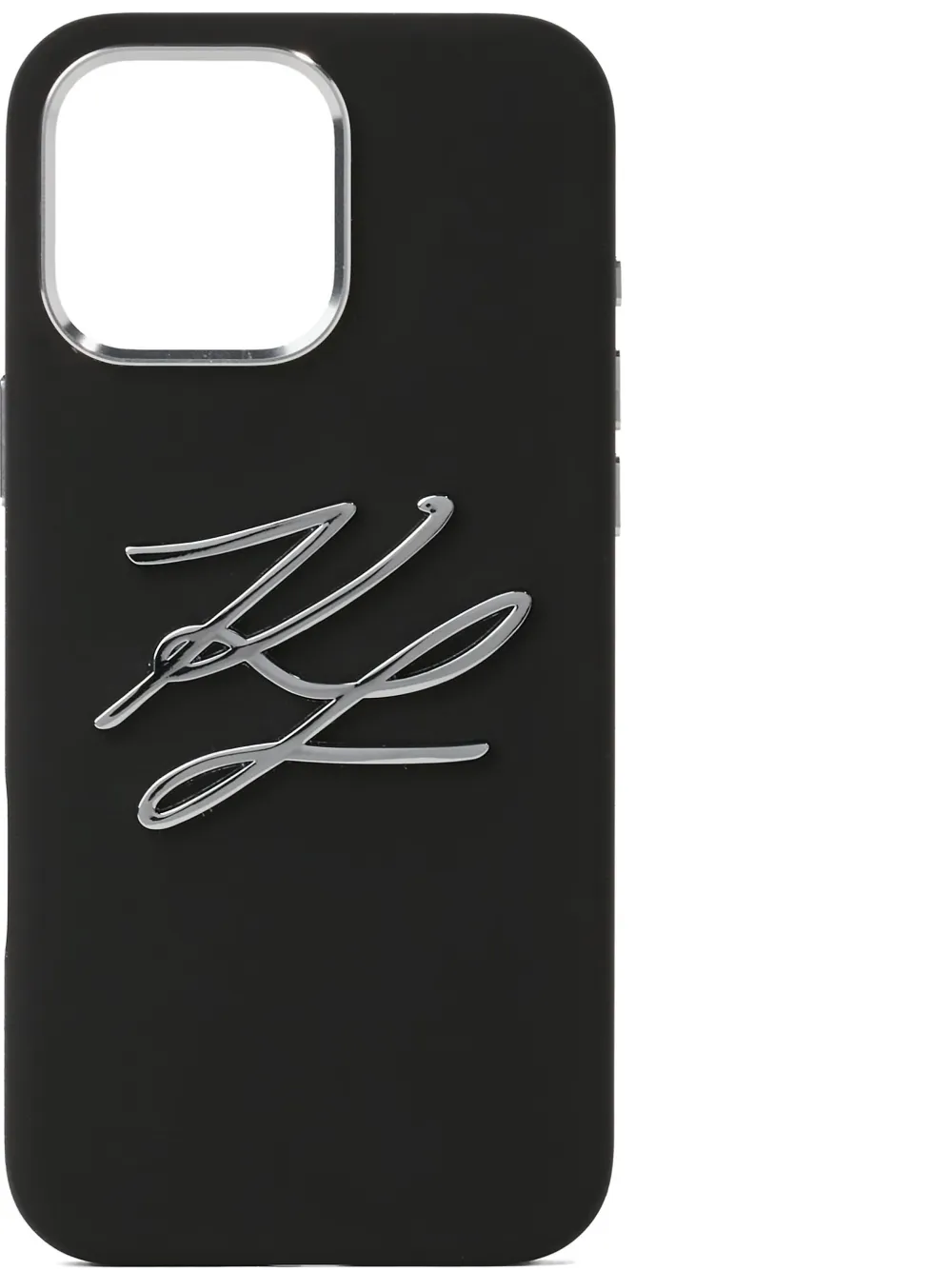Karl Lagerfeld Karl Autograph iPhone 16 Pro Max case - Nero
