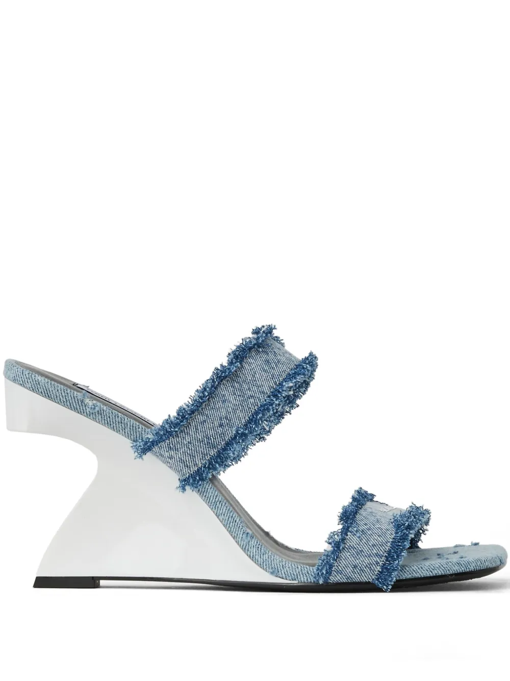 Karl Lagerfeld Jeans Waverly wedge sandals Blue