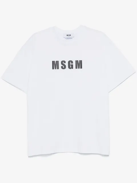 MSGM logo-print T-shirt