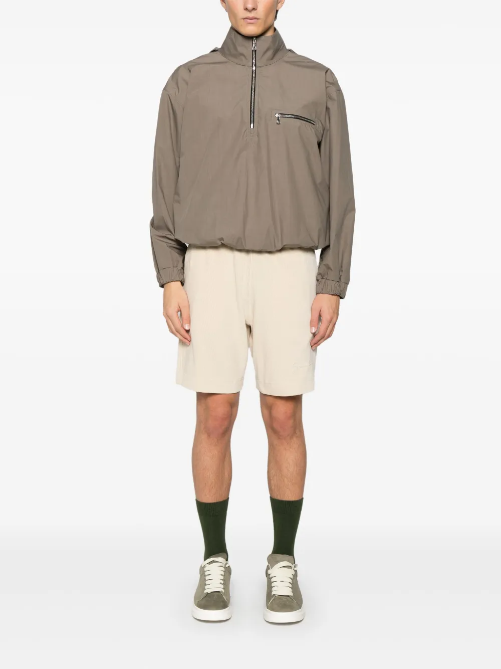 Givenchy Ribfluwelen shorts - Beige