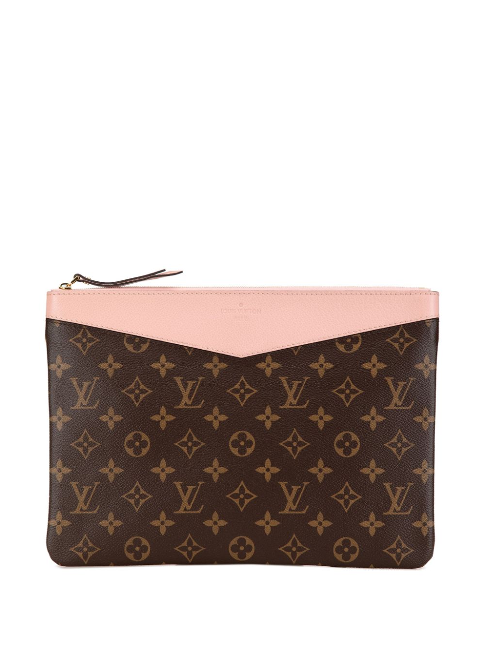 Louis Vuitton Pre-Owned 2018 Monogram Daily Pouch clutch bag - Brown