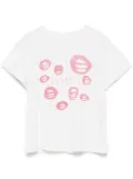 RE/DONE Women Talking T-shirt - White