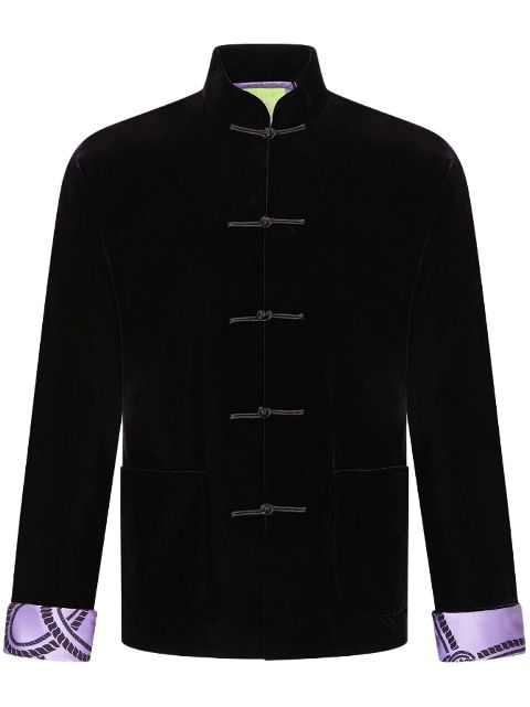 Shanghai Tang Tang velvet jacket