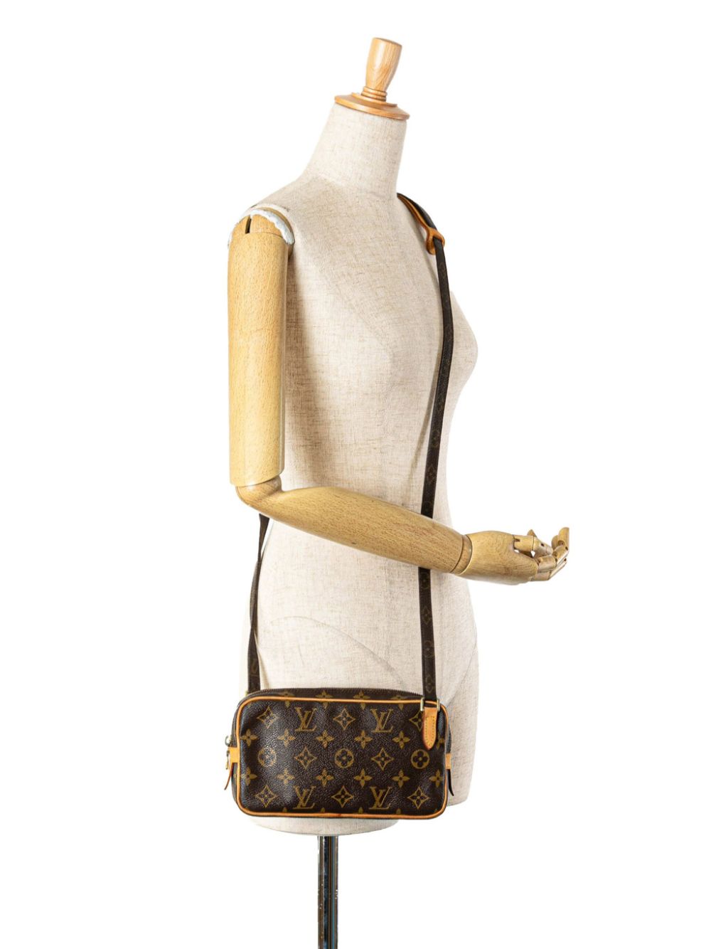 Louis Vuitton Pre-Owned 2000 Monogram Pochette Marly Bandouliere crossbody bag - Bruin