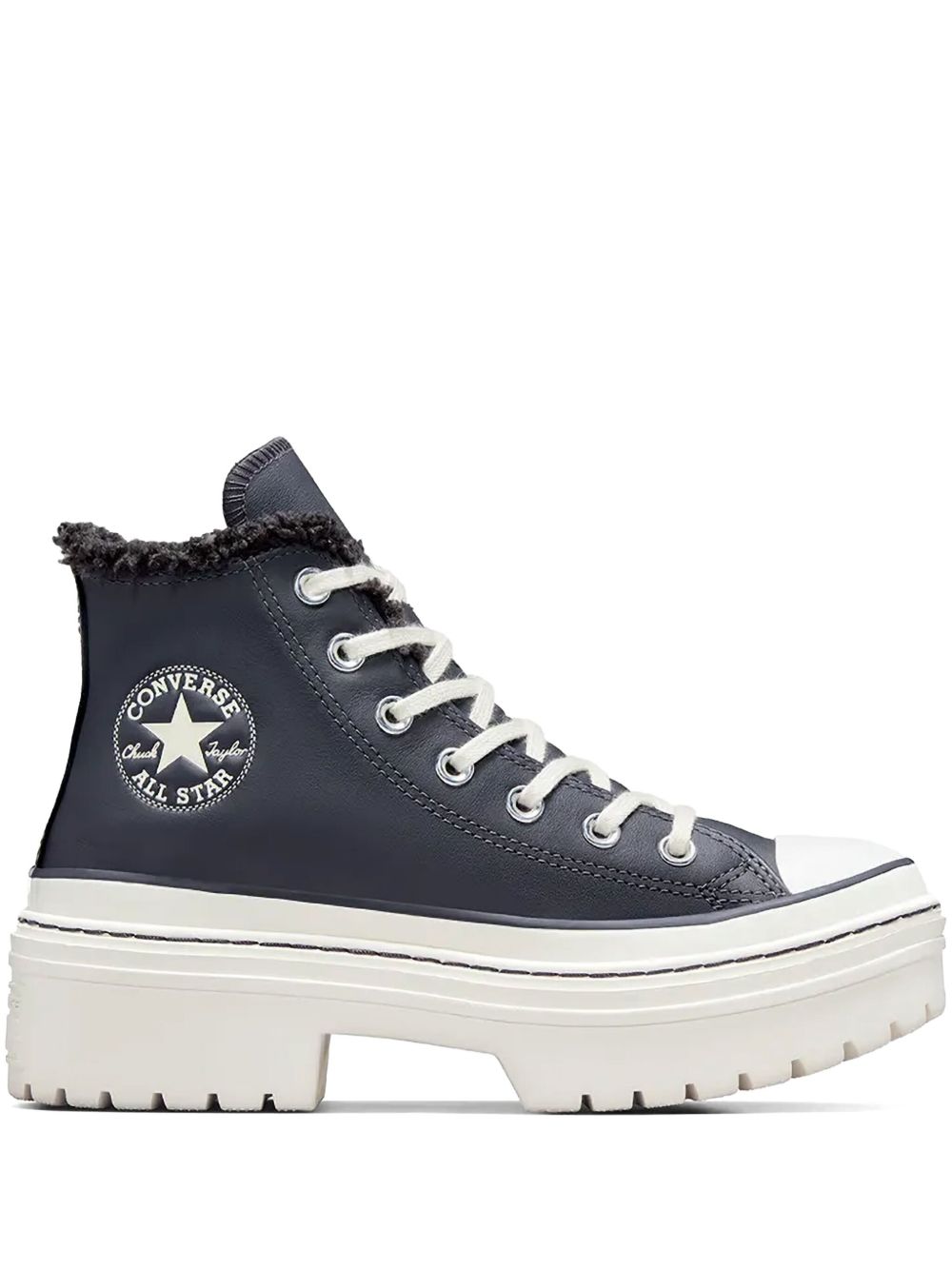 Converse Chuck Tayor All Star Lift Platform Weatherized Leather sneakers Neutrals