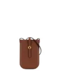 Burberry Pre-Owned 2018-2023 Leather Anne Phone Case With Strap crossbody bag - Brown