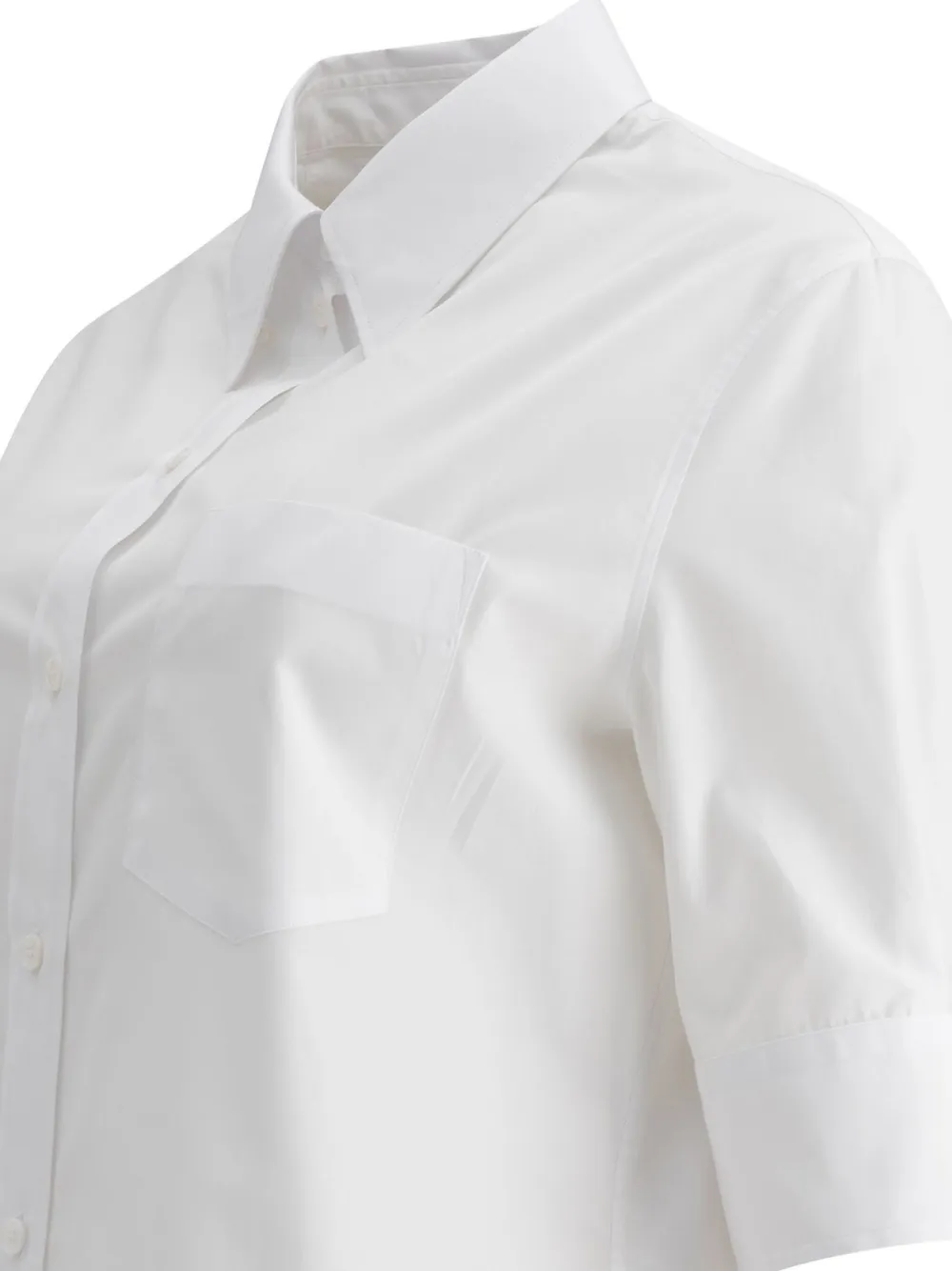 Alexander McQueen Katoenen blouse Wit
