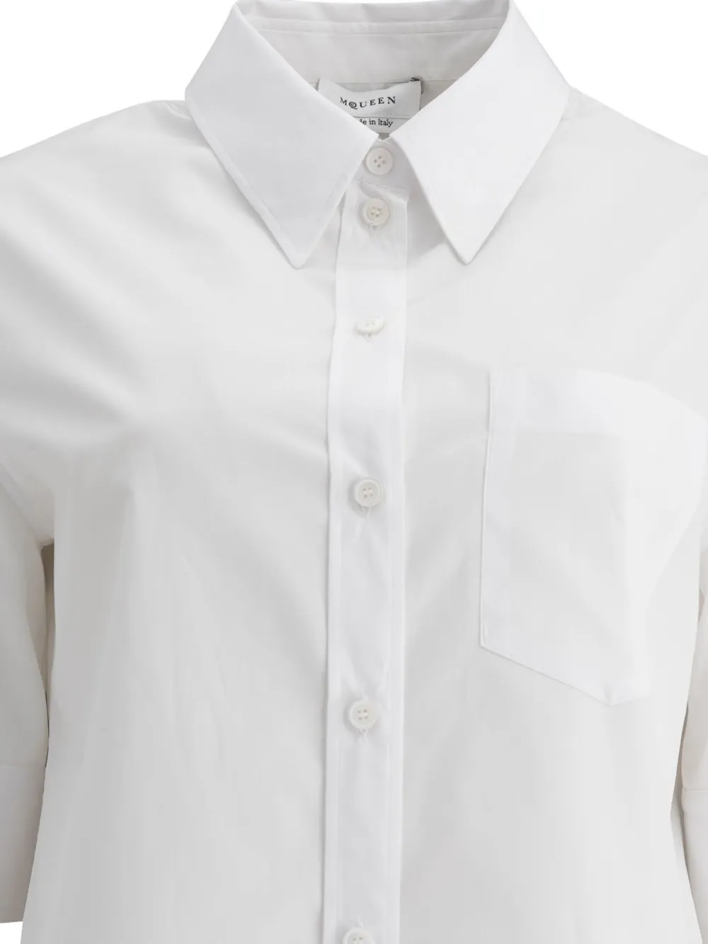 Alexander McQueen Katoenen blouse Wit