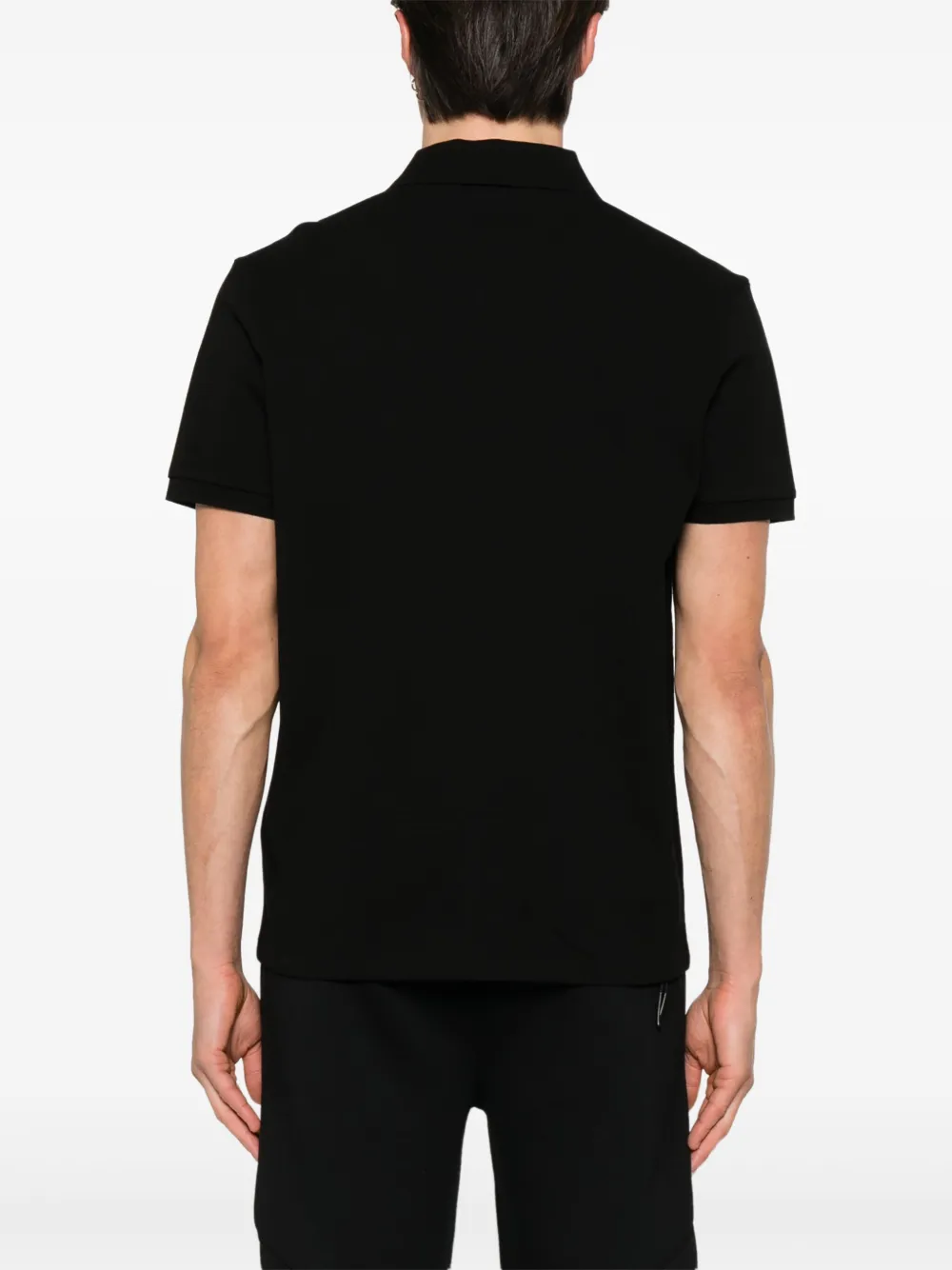 Moncler Year of the Snake poloshirt met patch Zwart