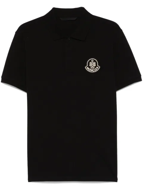 Moncler Year of the Snake-patch polo shirt 