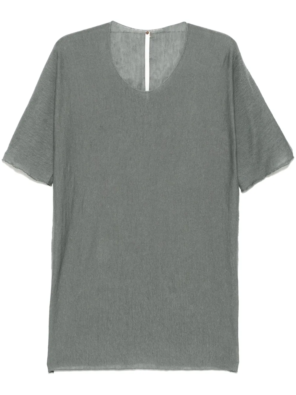 round-neck T-shirt