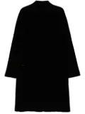 Label Under Construction single-breasted coat - Black
