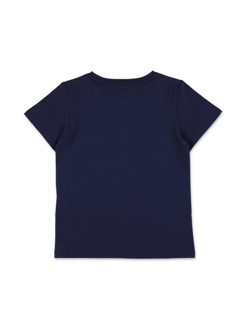 guccikids Gucci Kids T-shirt met logoprint - Blauw