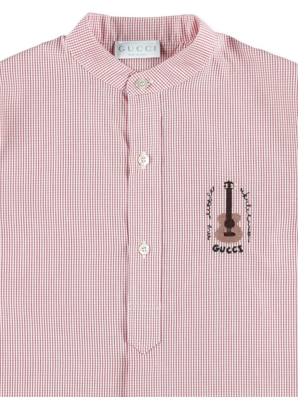 Gucci Kids Geruite rok Wit