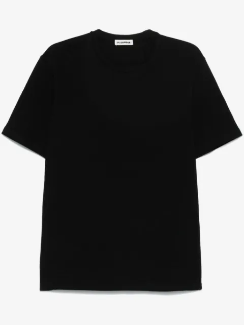 Jil Sander logo-patch T-shirt