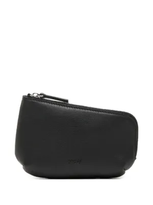 Rick Owens Leather Hook Wallet | Black | FARFETCH BE