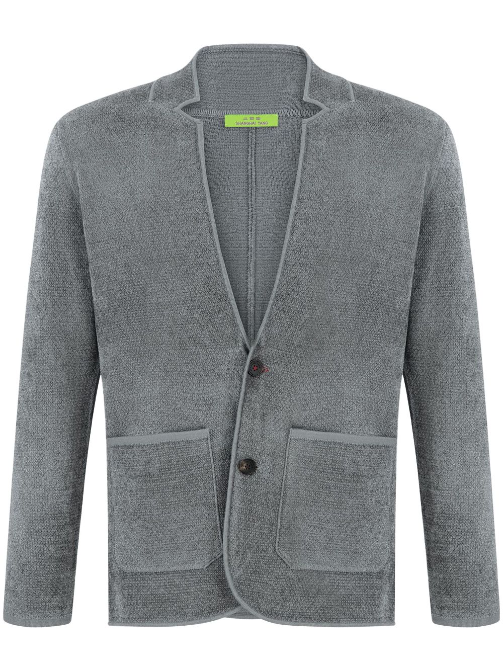 Shanghai Tang button-up cardigan - Grey