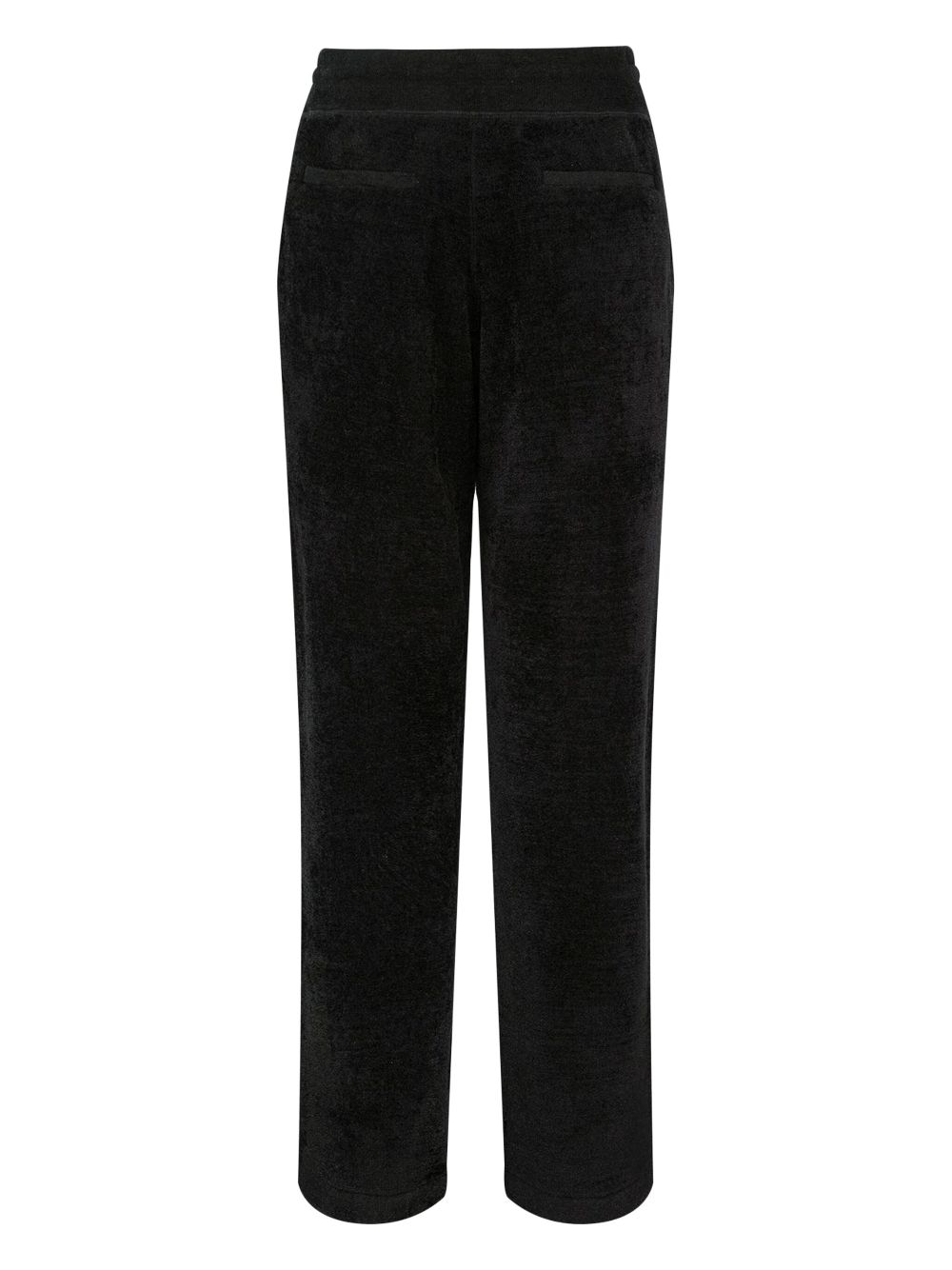 Shanghai Tang velvet track pants - Zwart