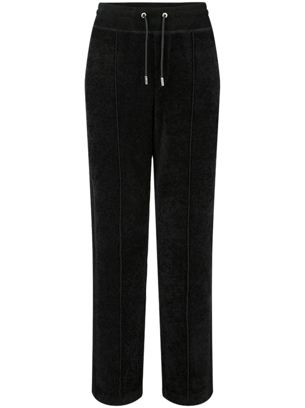 Shanghai Tang velvet track pants – Black