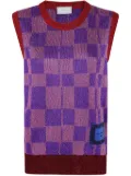 Pierre-Louis Mascia patterned-jacquard top - Purple